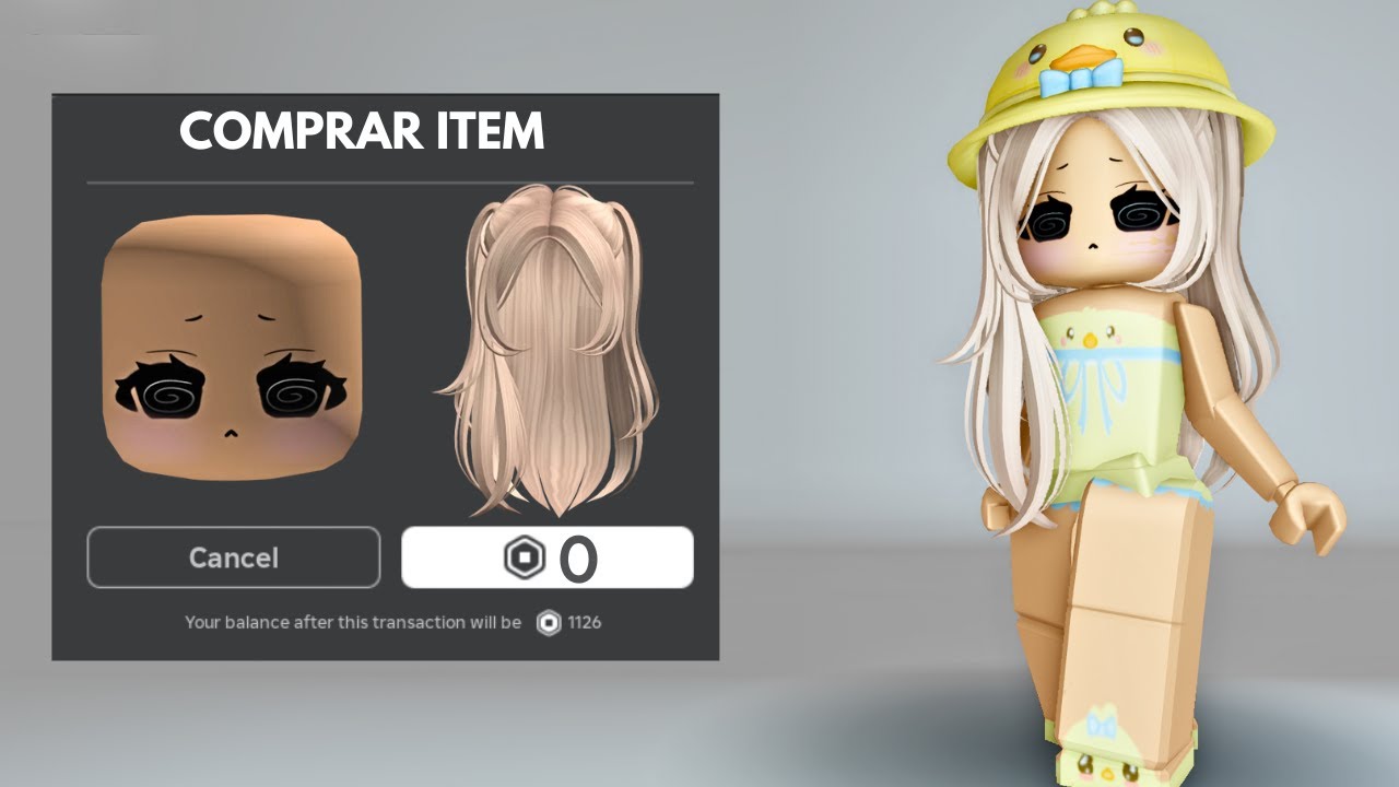 COMO PEGAR O NOVO CABELO e FACE SECRETO NO ROBLOX!