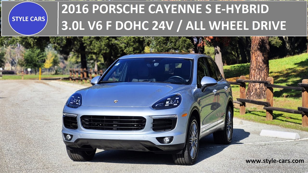 2016 Porsche Cayenne S E Hybrid Exterior & Interior