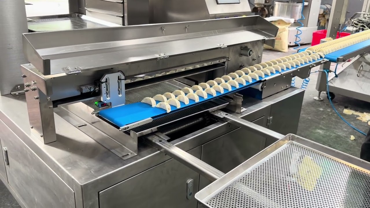 【Gyoza making machine】#dumplingmaker #dumplingmakingmachine #dumplings #machine #dimsumfrozen