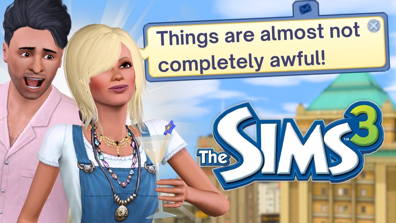 I'm SO close to actually making money as a bartender - Sims 3 rags to riches