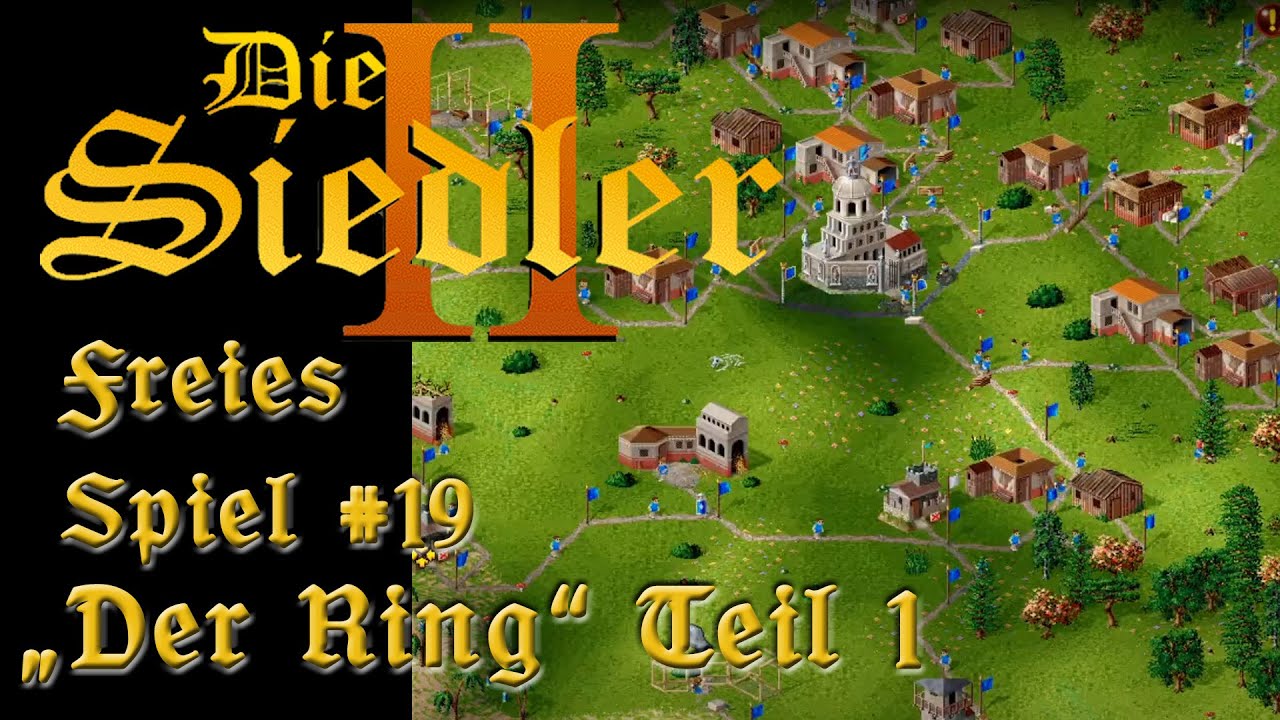 Die Siedler 2 | Freies Spiel | NEUE KARTE 1 