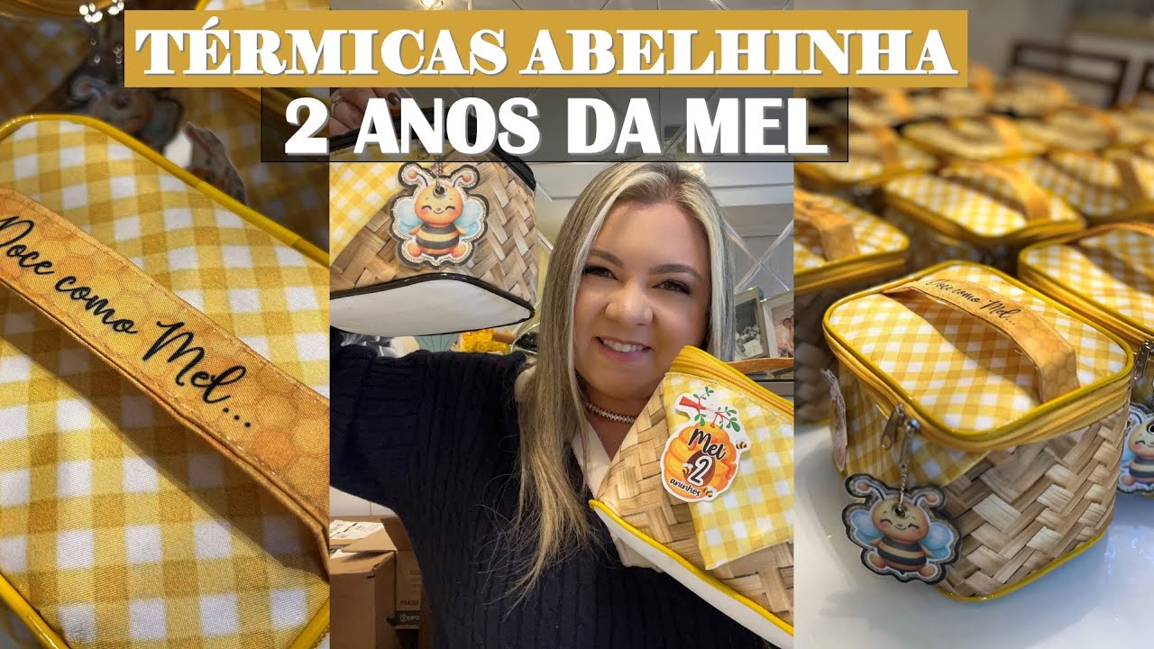 FIZ CESTINHAS DE PIQUENIQUE PARA OS CONVIDADOS DOS 2 ANINHOS DA MEL