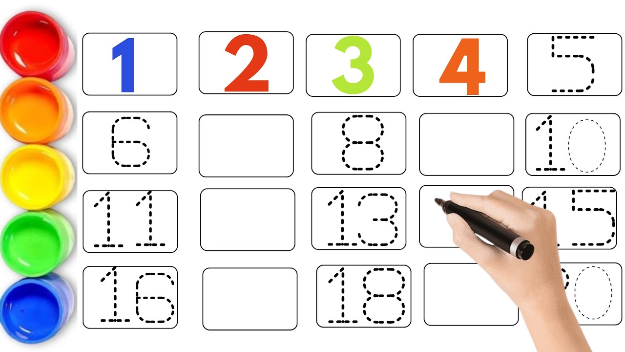 Counting Numbers 1 to 100 for Kids |123 numbers |Number song | ginti 1 to 100 |kids education |12345