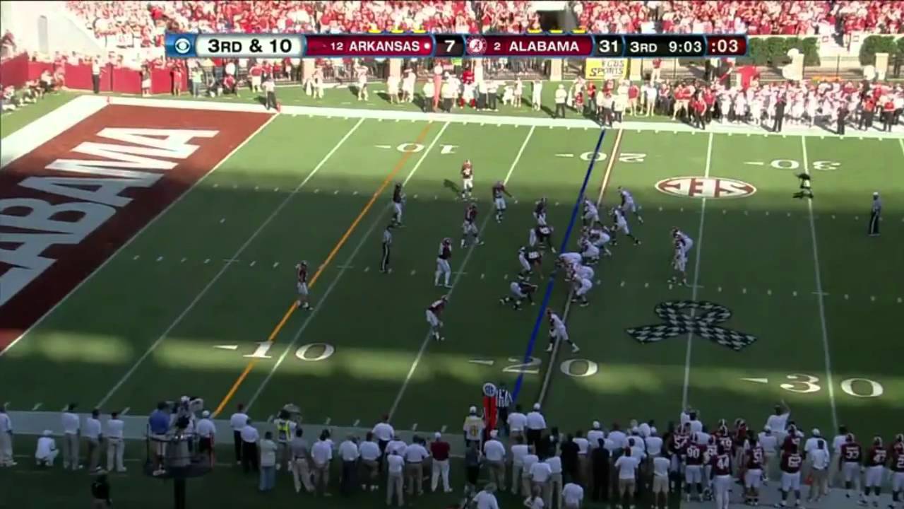 Dre Kirkpatrick vs Arkansas 2011