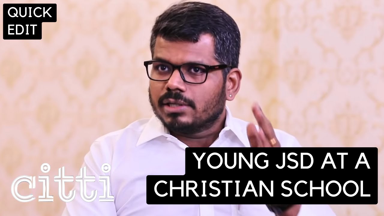 J. Sai Deepak Iyer shares rare insights about his childhood at a missionary school