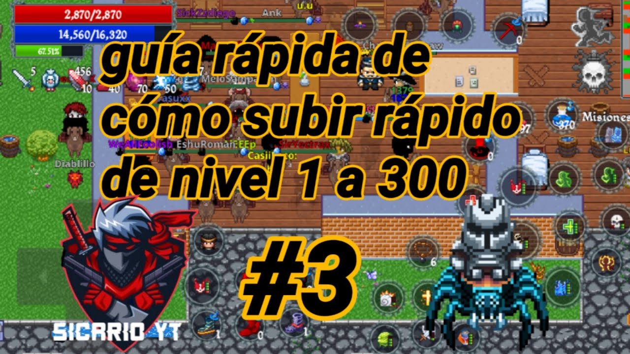 kakele online en español || #3 || cómo subir rápido de nivel || 1 a 300 || guía rápida #3 sicarioYT