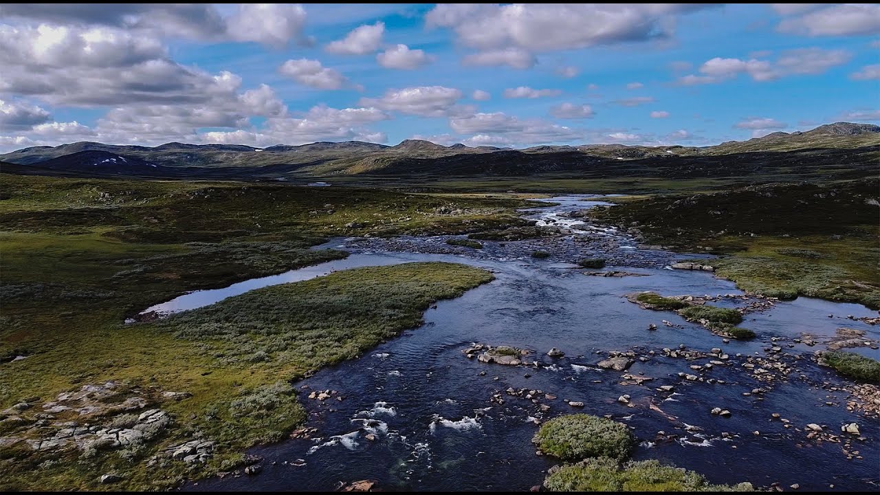Gjennom Kvennavassdraget på Hardangervidda med packraft