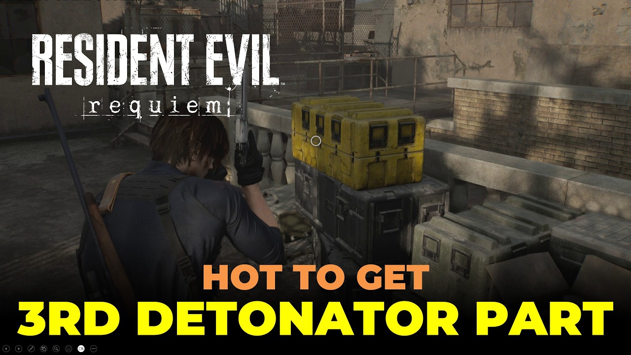 How to Collect the Third Detonator Part | Willis Tower | Resident Evil Requiem (RE9)