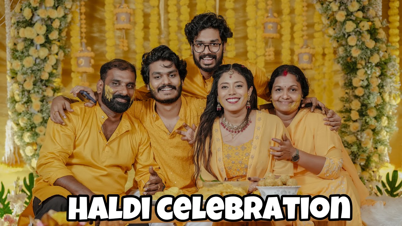 HALDI CELEBRATION | PRAVEEN MRUDULA 💛