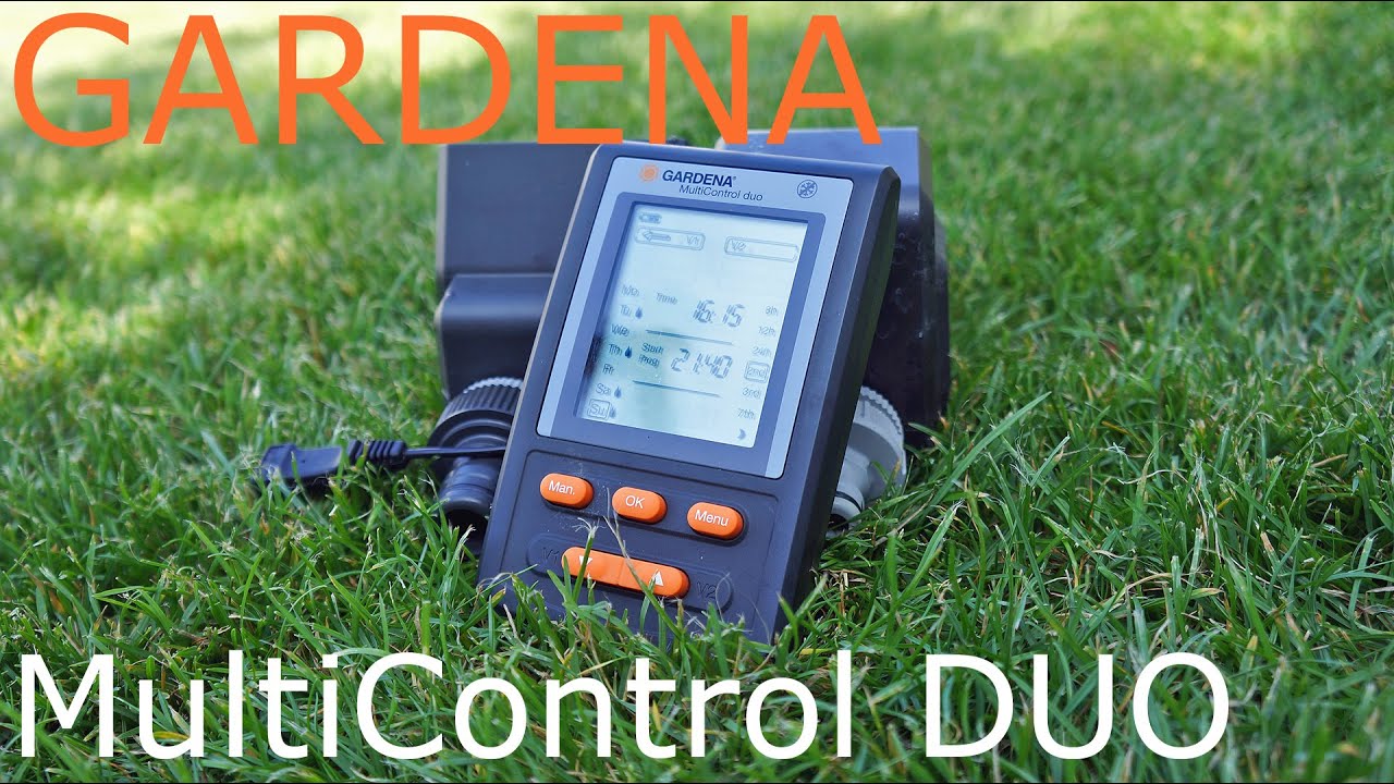 GARDENA MultiControl Duo Bewässerungscomputer - Review und Programmierung
