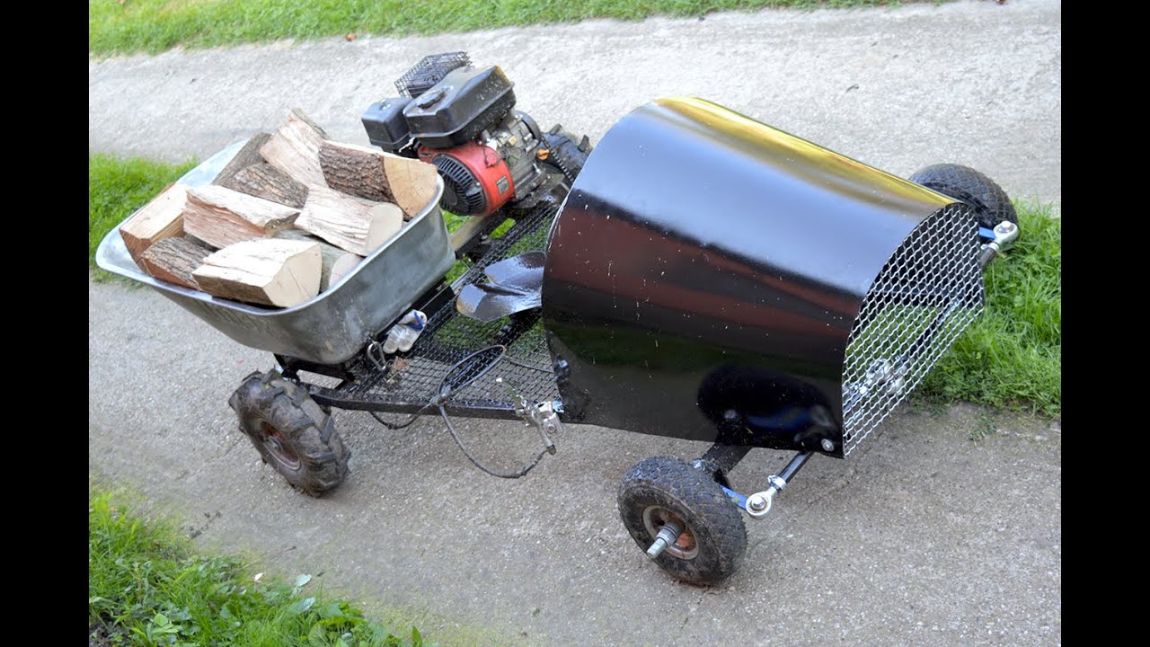 Homemade 200cc Go Kart WHEELBARROW ! TEST !? Part 2