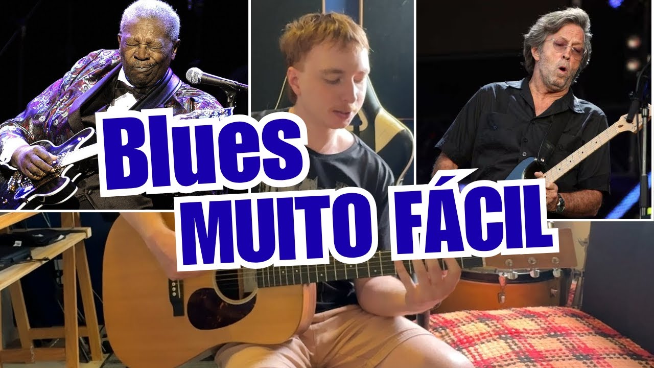 APRENDA como tocar BLUES! (muito f&aacute;cil)