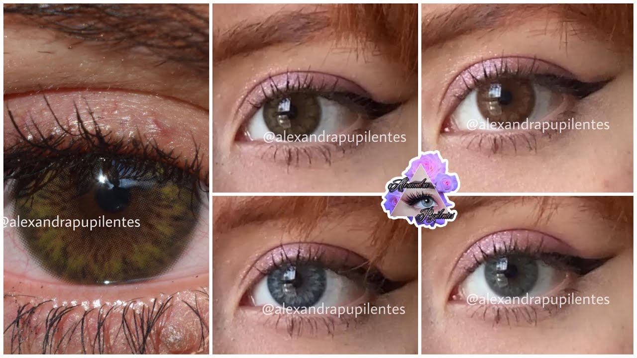 ⭐️ Línea Halo en ojos casi negros (Café muy oscuro)⭐️+ int. discount code  | Alexandra Pupilentes