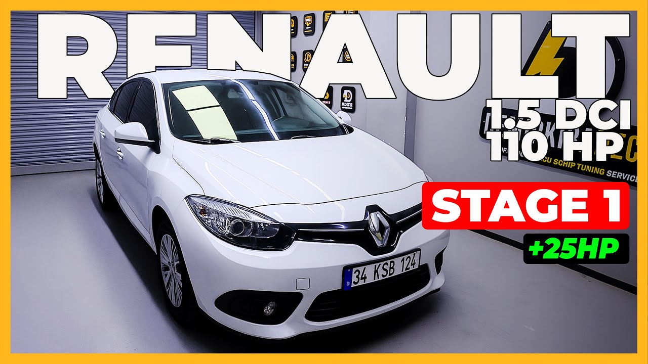 Fluence dCi 110 HP Stage 1 | Gaz Tepkisi Resmen Değişti!