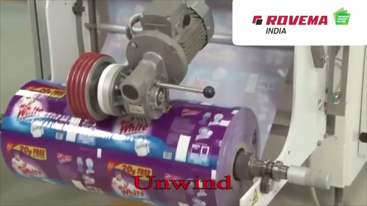 Twin Track Detergent Powder Packing Machine | VFFS Machine - Rovema India
