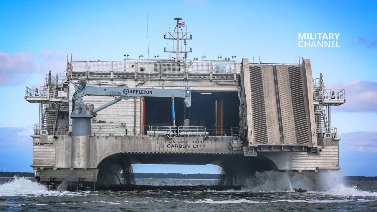 Meet the US Navy’s NEW Fastest Transport Ship to Move Tanks, Weapons and Troops