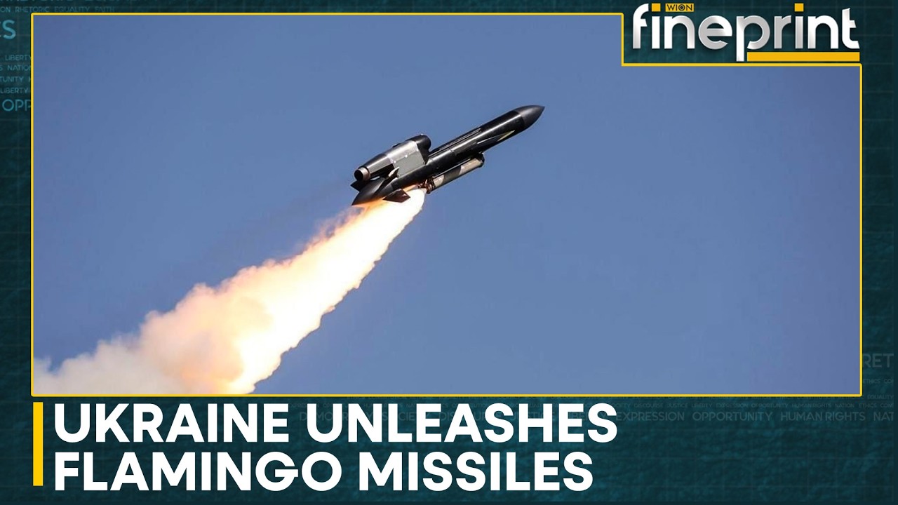 Ukraine Uses Flamingo Missiles to Target Russian Military Plants & Oil Infra | WION FINEPRINT