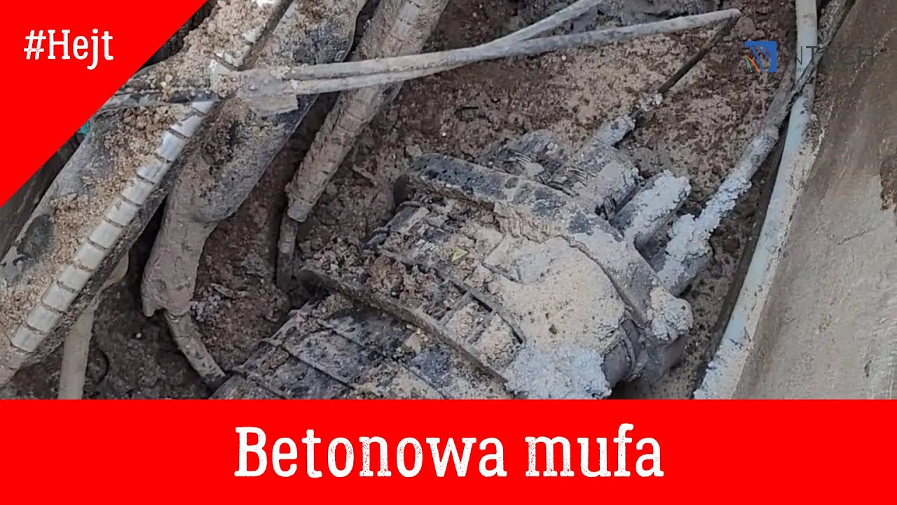 Mufa światłowodowa w studni kablowej i nieprawidłowy montaż
