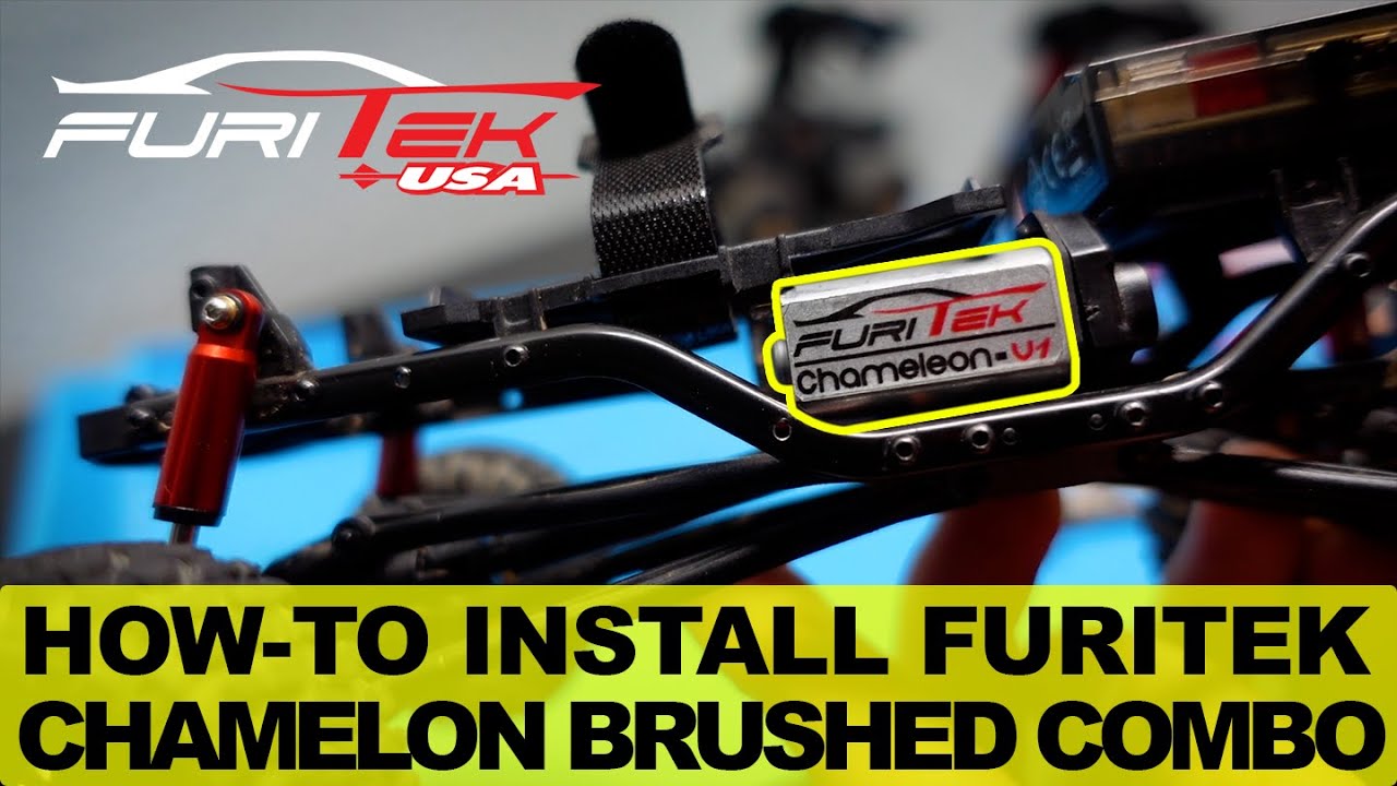 How-To Install Furitek CHAMELON BRUSHED COMBO For Beginners | Axial SCX24 Deadbolt EP.7