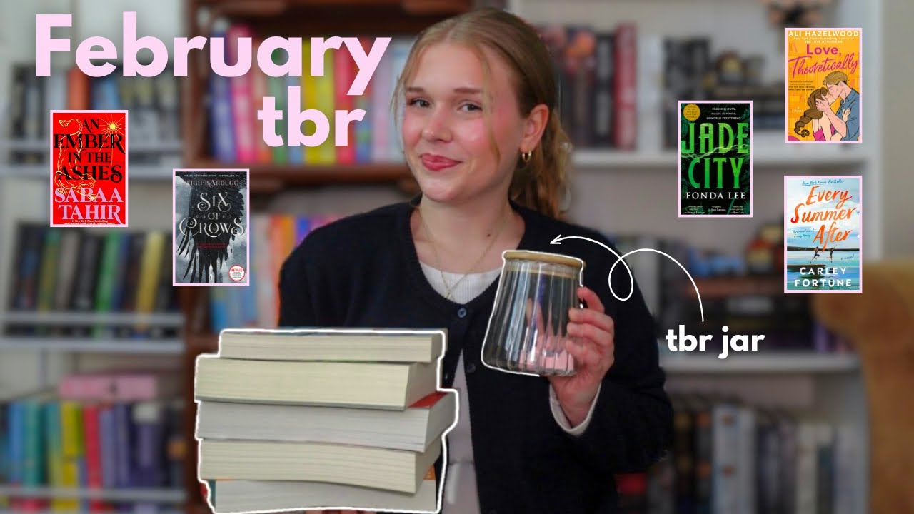 tbr jar chooses my February reads 💝🫙📖  *monthly tbr*