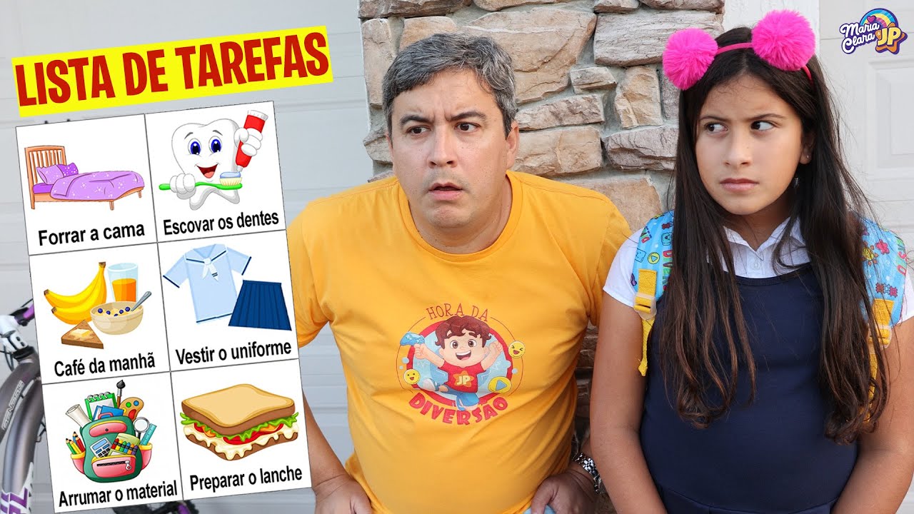 Maria Clara e a história de como não se comportar no primeiro dia de aula