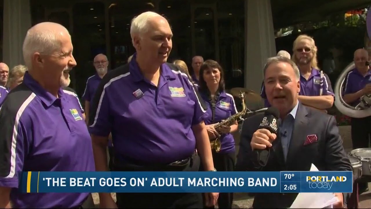 'The Beat Goes On' Adult Marching Band