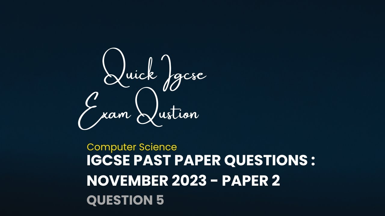 IGCSE Past Paper Question - Errors in Pseudocode and creating a flowchart