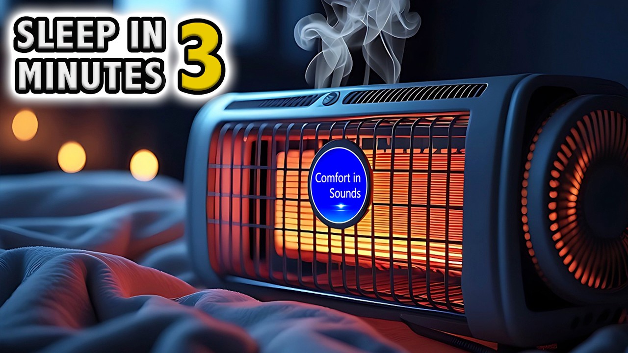 Heater White Noise for Sleep, Study or Relaxation (10Hrs) | Fall Asleep Soundly