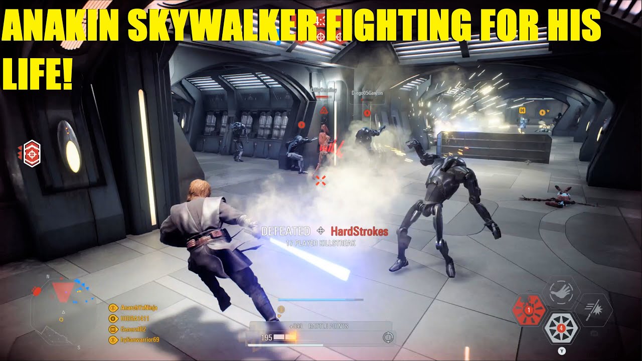 Star Wars Battlefront 2 — Энакин несёт эту команду на СПИНЕ! Эх, если бы с ним был 501-й!