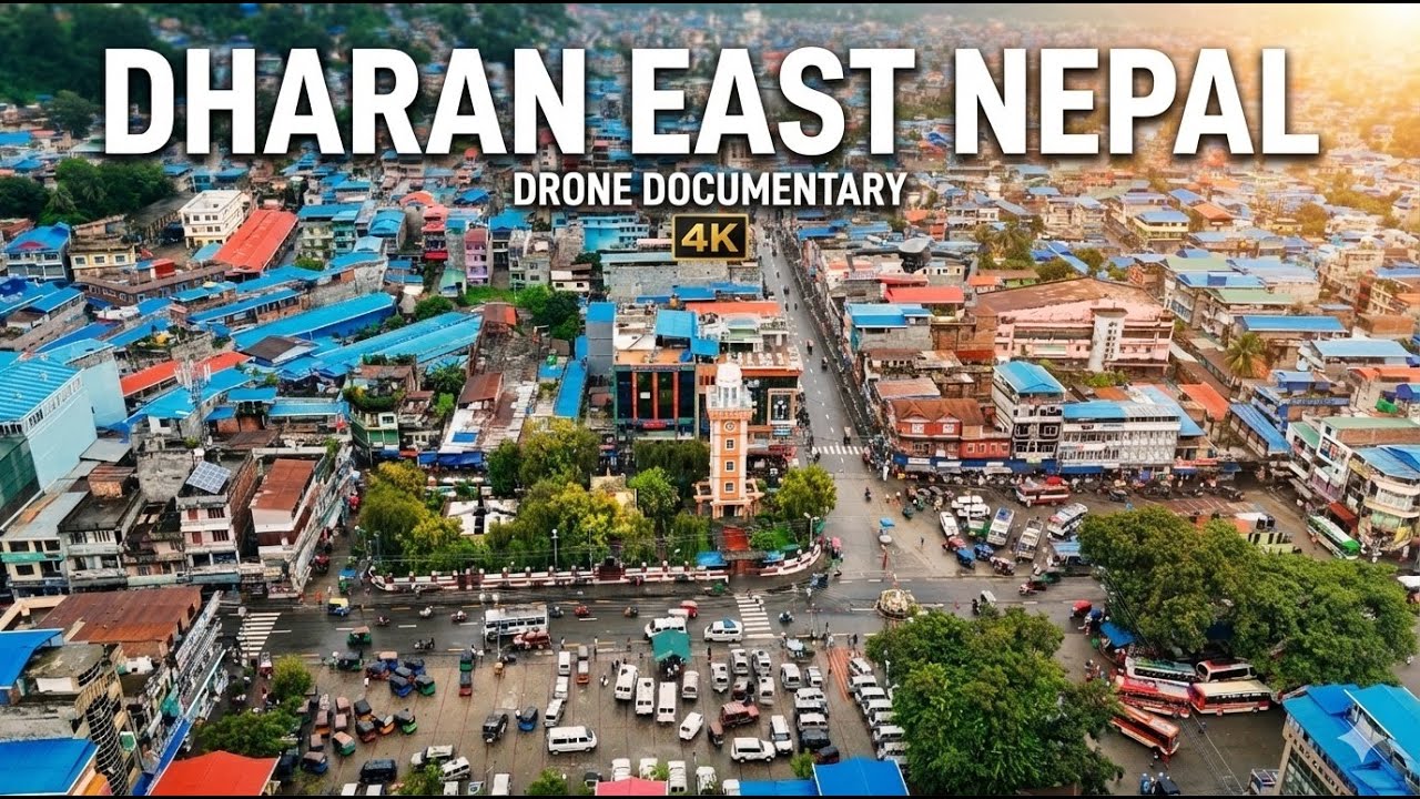 DHARAN in 4k ULTRA HD  - Paradise of East NEPAL (60 FPS)
