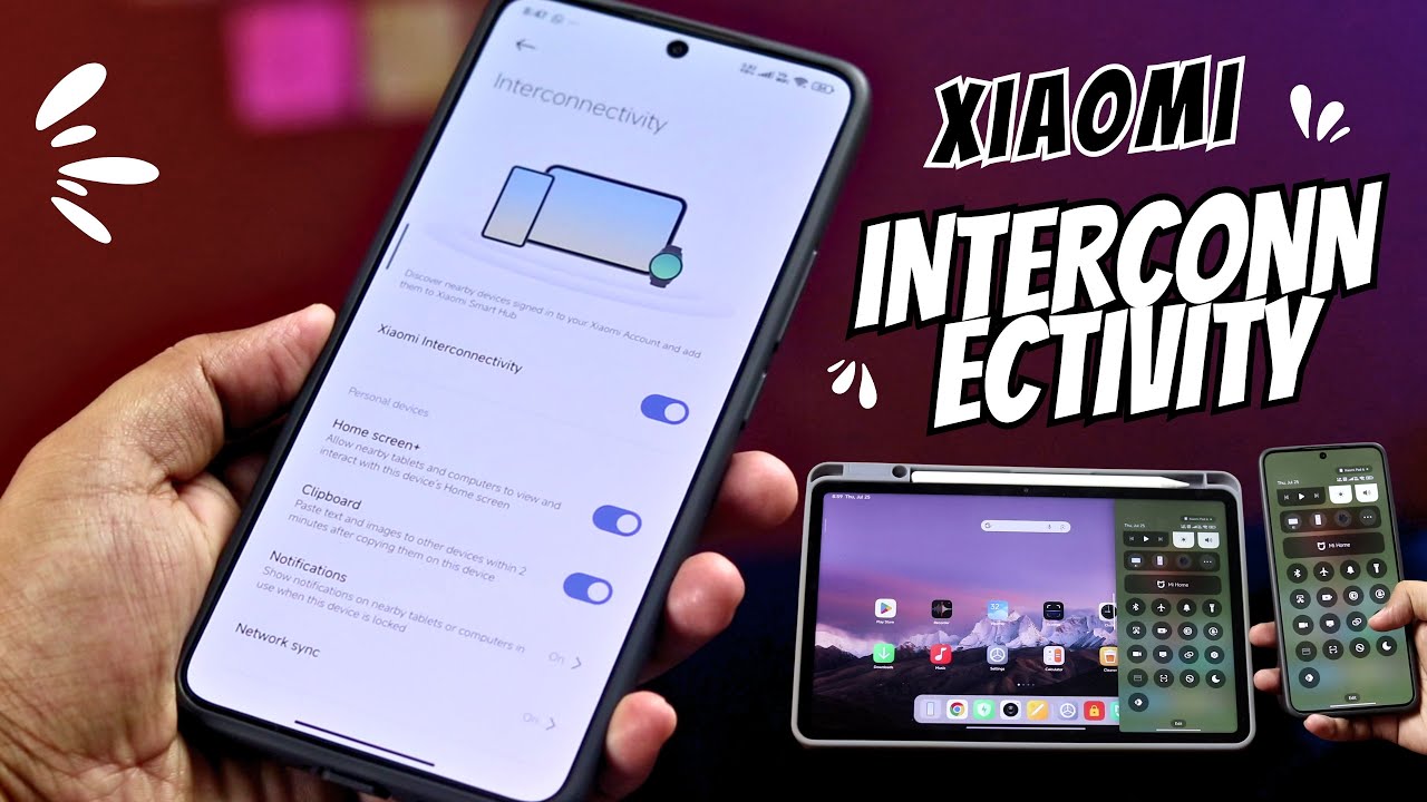 Xiaomi interconnectivity Feature 🔥 Tutorial & Features Explained 🫣 Connect Tablet to Smartphone 😲