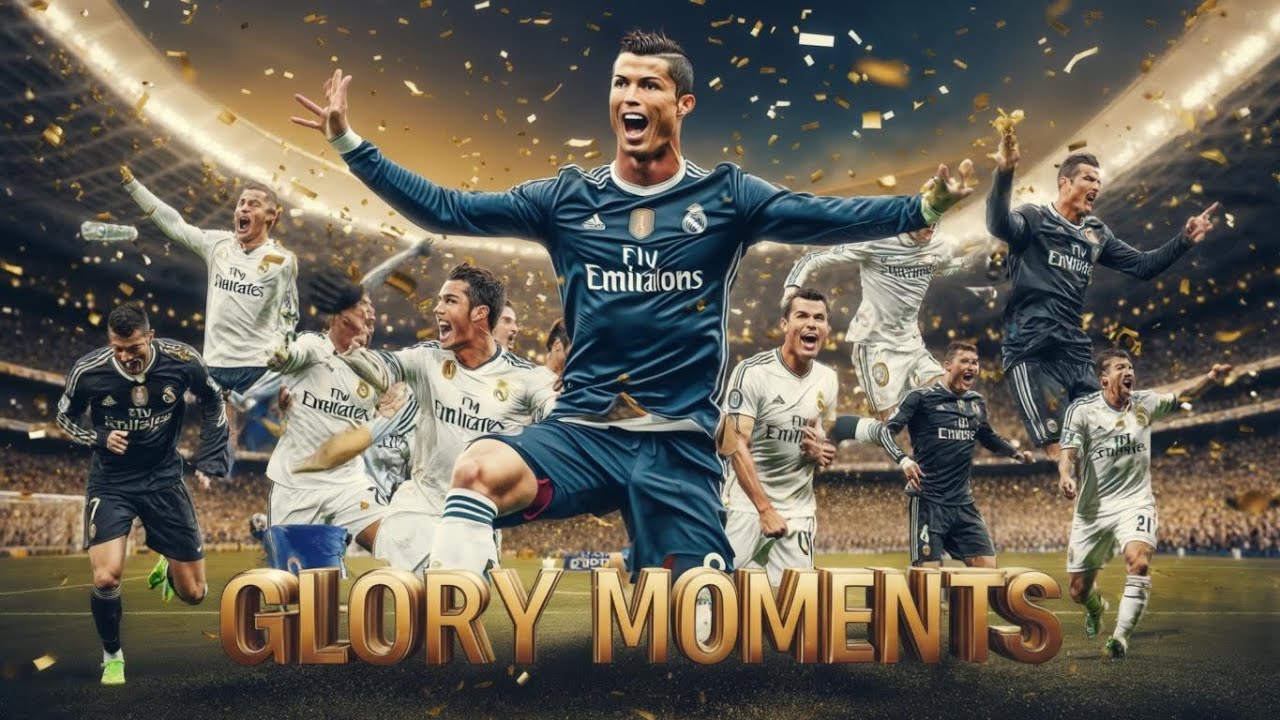 10 Iconic Celebrations of Cristiano Ronaldo, Cristiano Ronaldo performing multiple goal celebrations