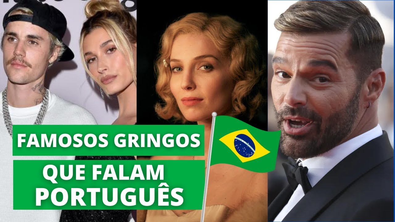 FAMOSOS GRINGOS QUE FALAM PORTUGU&Ecirc;S