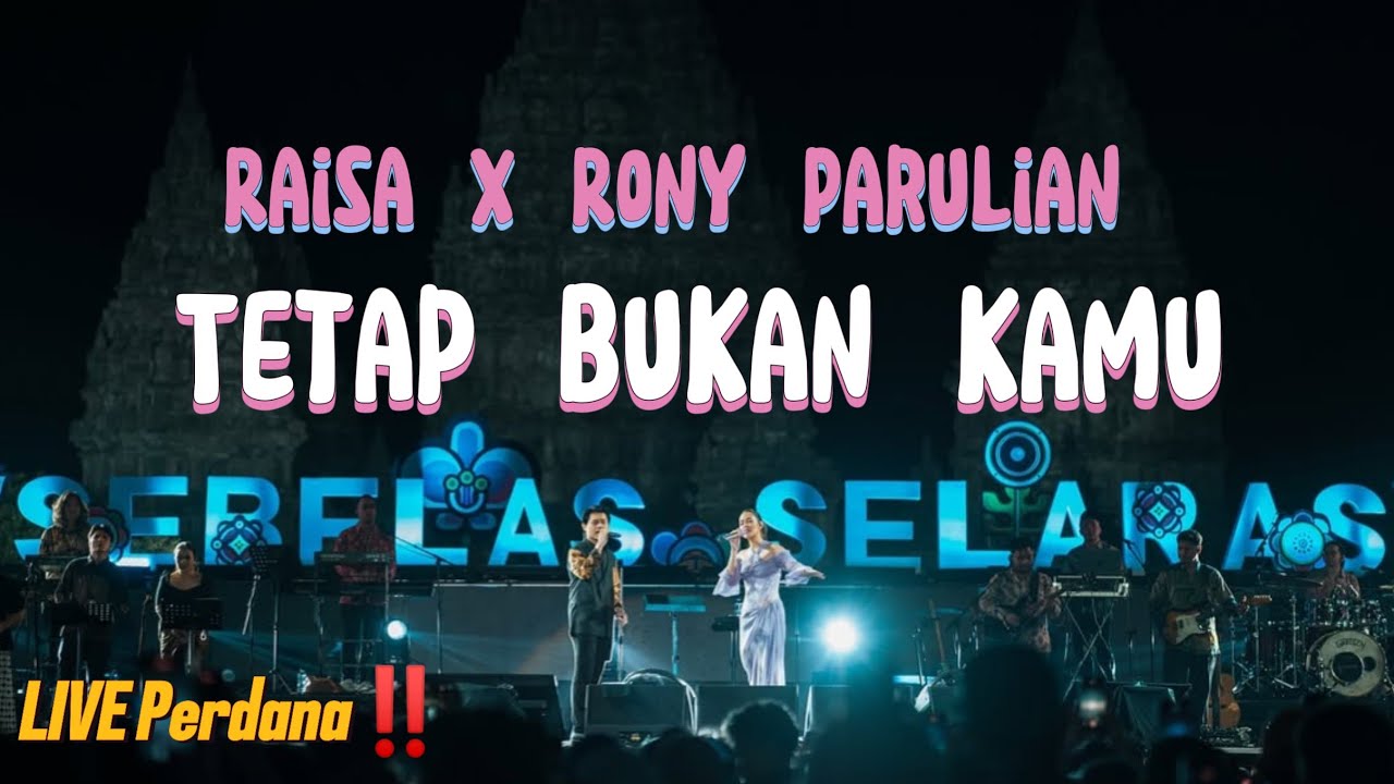 Pertama Kalinya! Raisa & Rony Parulian Bawakan Single Kolaborasi Terbarunya 