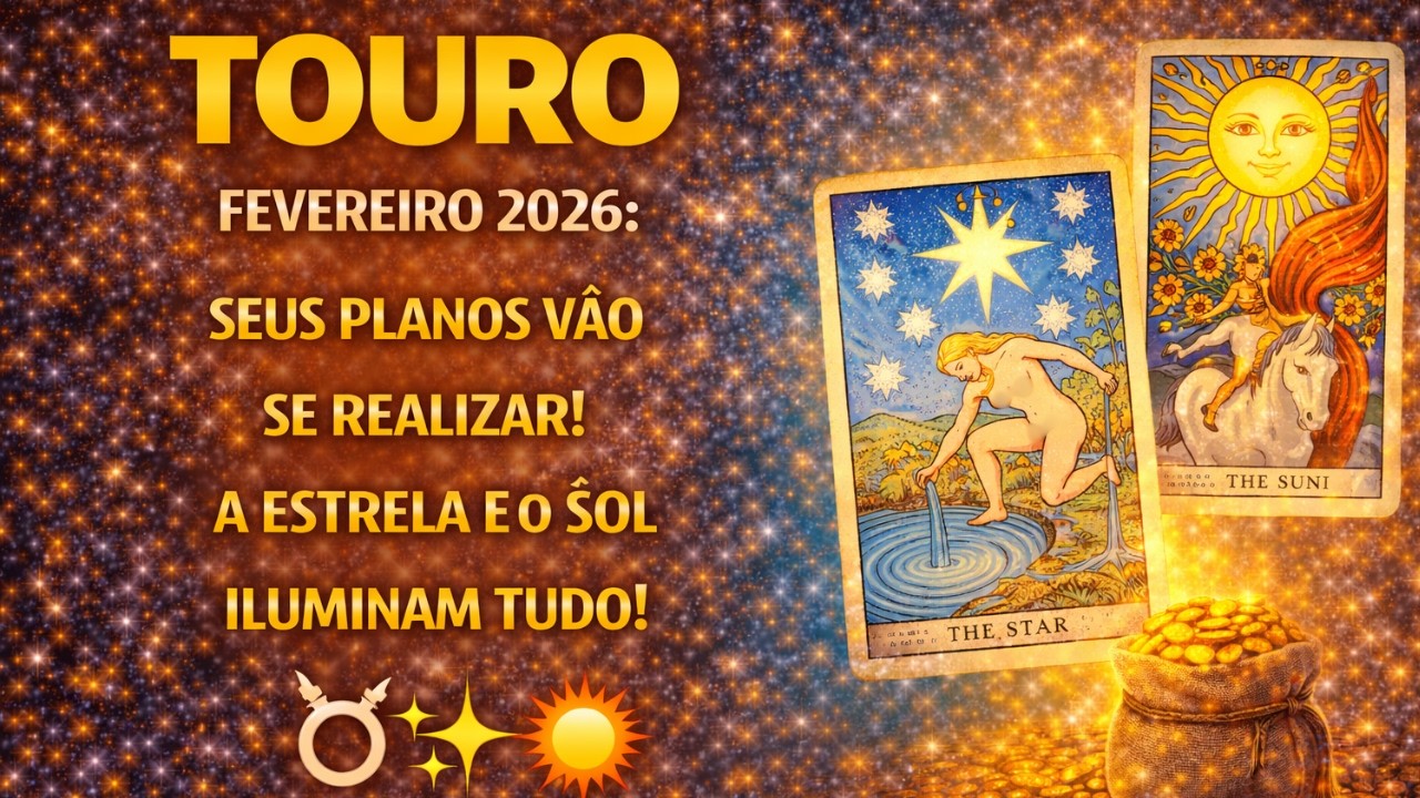 TOURO FEVEREIRO 2026: ABUNDÂNCIA E INDEPENDÊNCIA! O NOVE DE OUROS TRAZ A SUA VITÓRIA! 💰✨♉