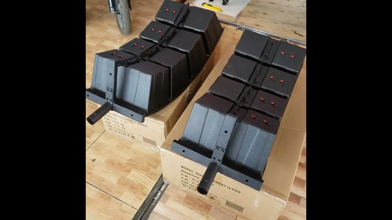 Asi se arma el juego de sonido Array de la marca ROSWEL