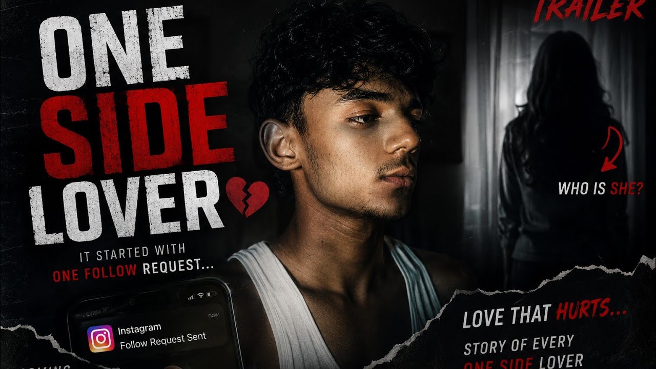  ❤️📱ONE SIDE LOVER Trailer Out Now! Episode 1 Coming Soon 👀 