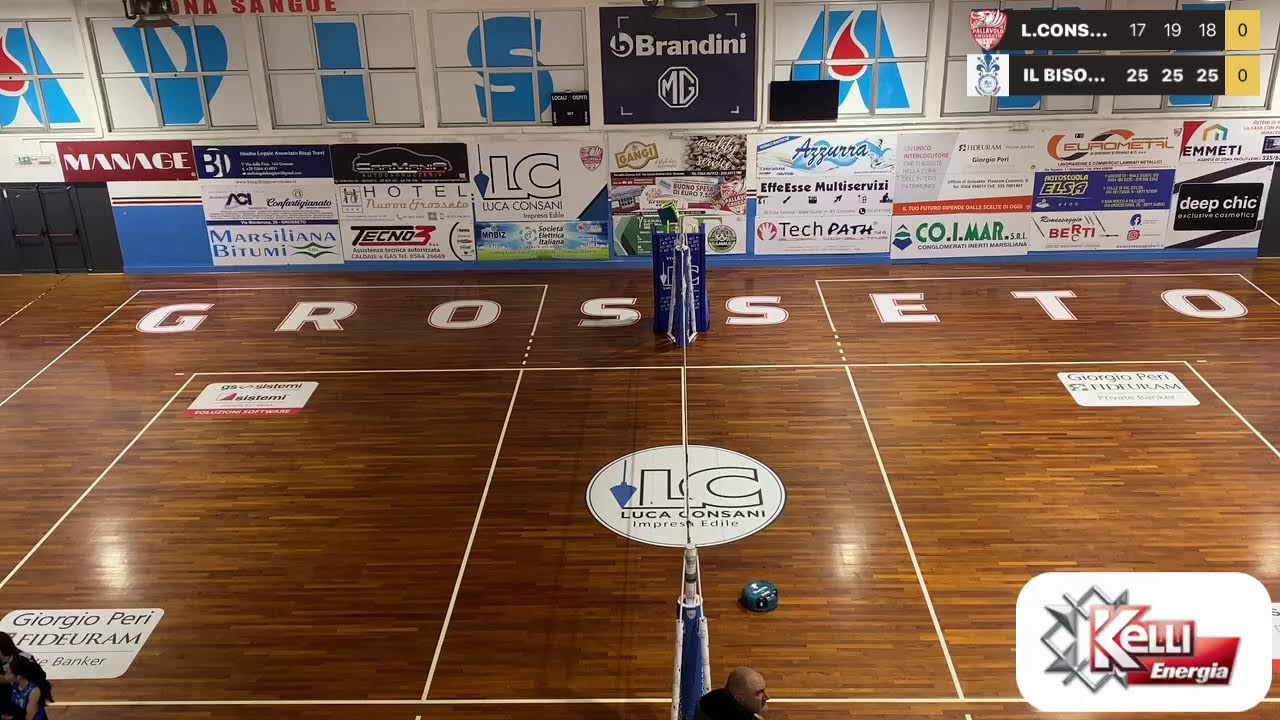 C.R. TOSCANA under 18FA 2^ giornata
L.CONSANI VS IL BISONTE