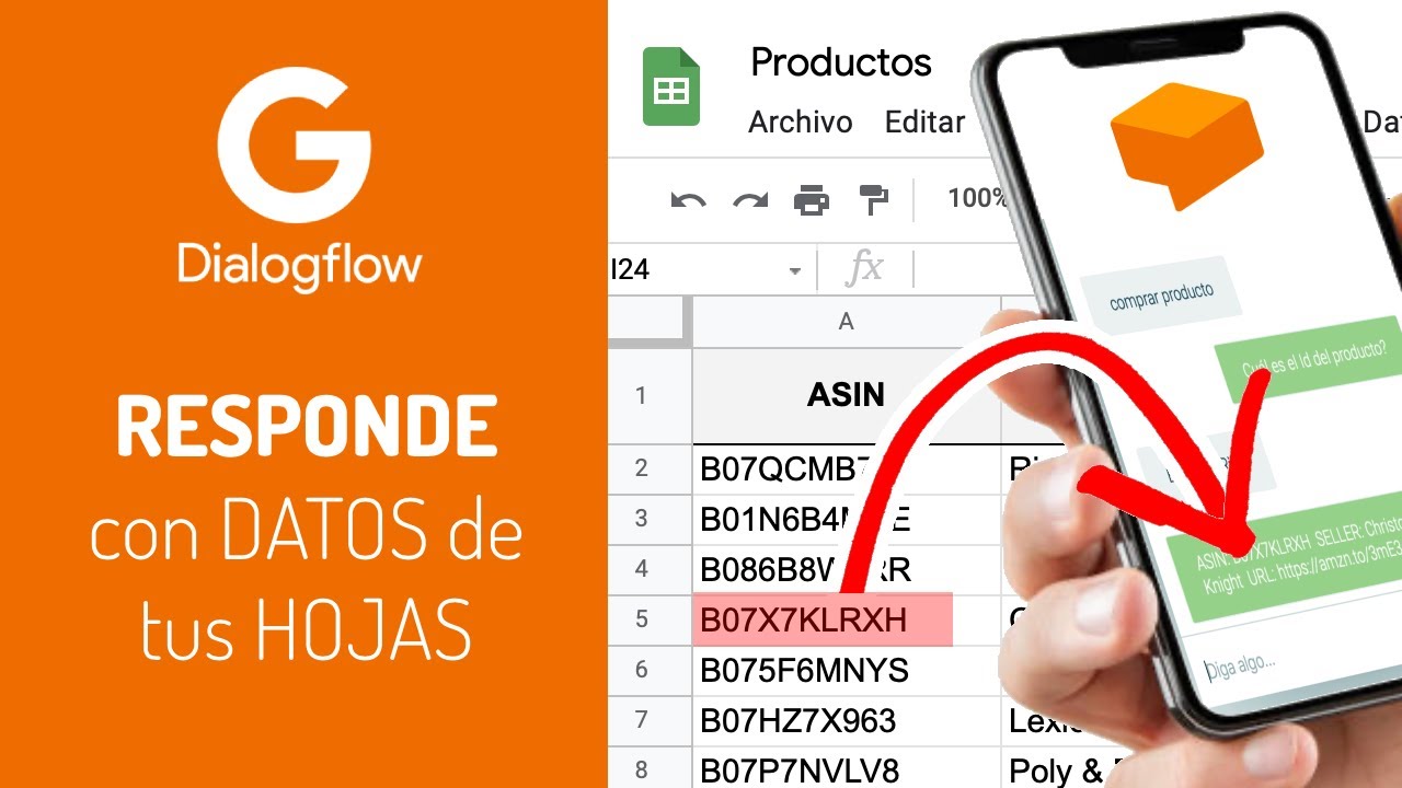 BOT para responder con datos de GOOGLE SHEETS