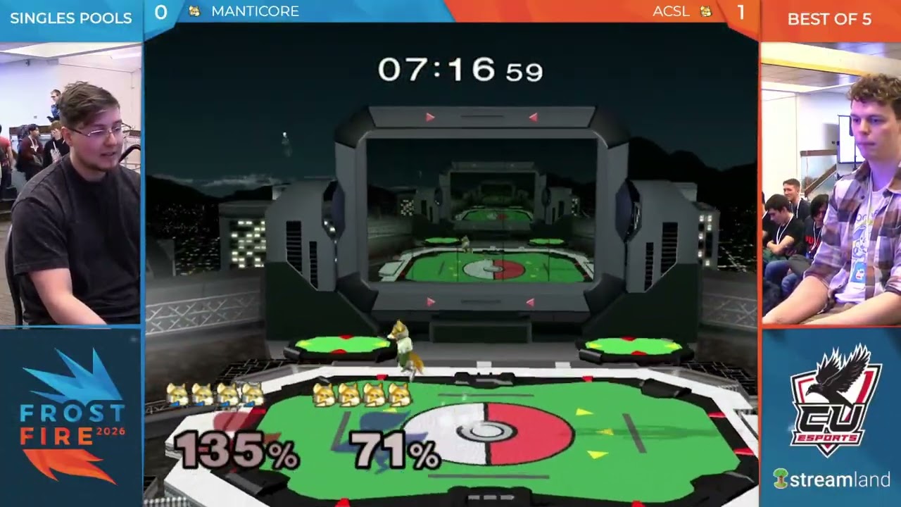 ACSL vs Manticore — Singles Pools — Frostfire 2026