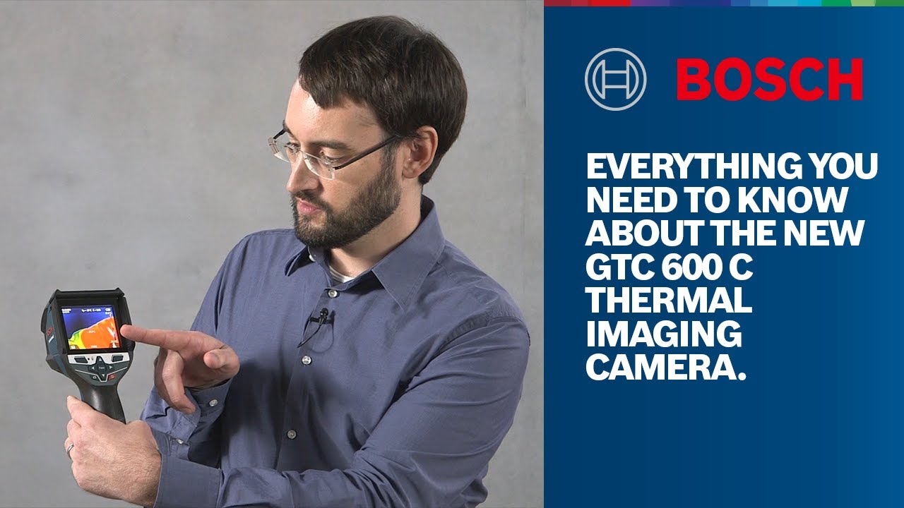 Everything you need to know about the Bosch GTC 600 C Professional thermal imaging camera