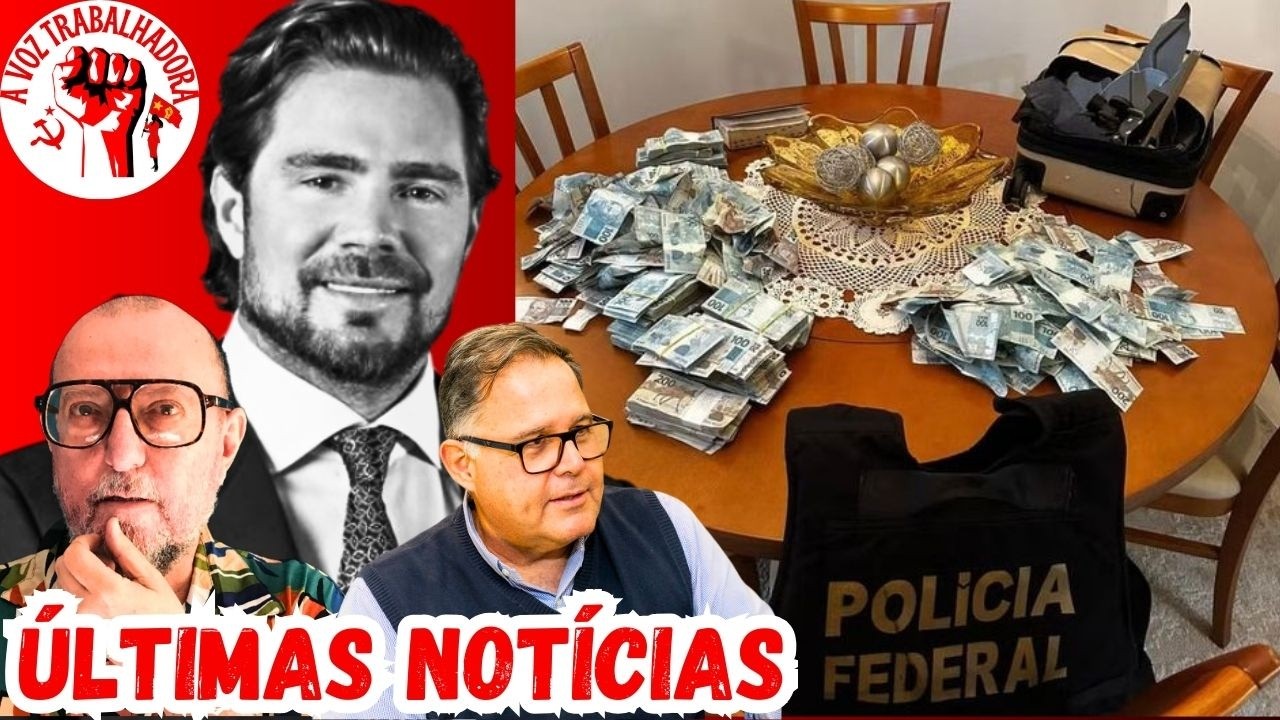 BANCO MASTER E RIOPREVIDÊNCIA: MALA COM DINHEIRO JOGADA PELA JANELA EM OPERAÇÃO DA PF