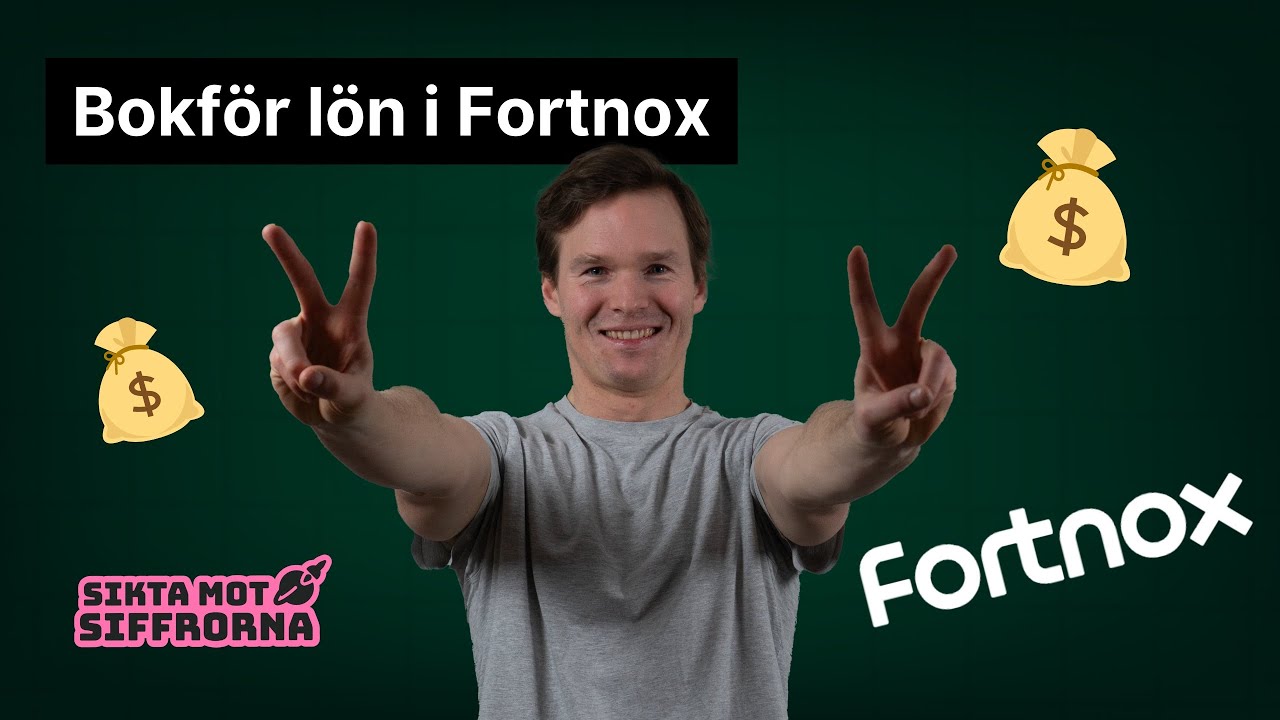 Bokf&ouml;r l&ouml;n i Fortnox