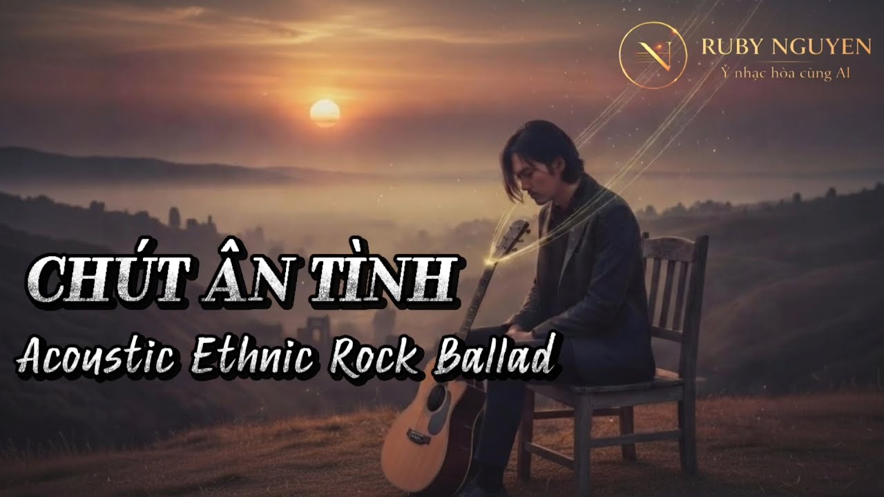 CK Mới: CHÚT ÂN TÌNH | Acoustic Ethnic Rock Ballad | Ruby Nguyen 