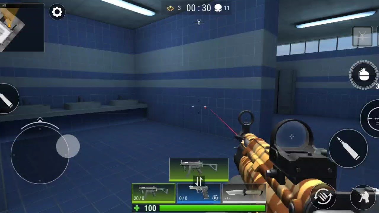 Modern Gun shooting war games