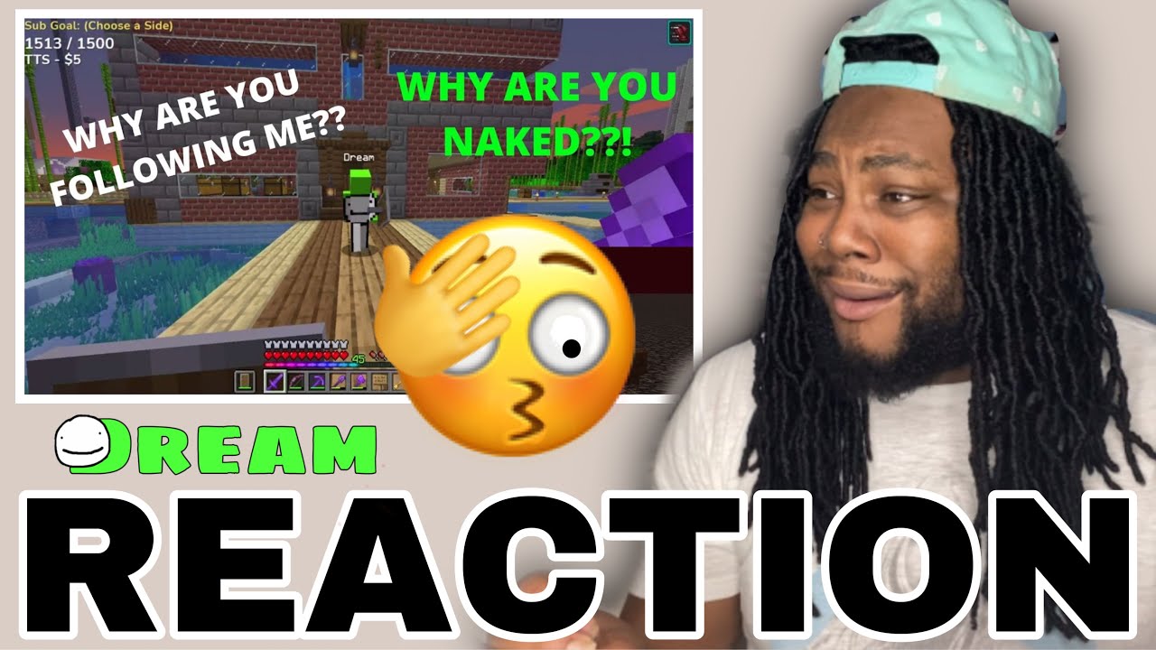 Dream follows captain puffy for 30 minutes straight!! | JOEY SINGS REACTS