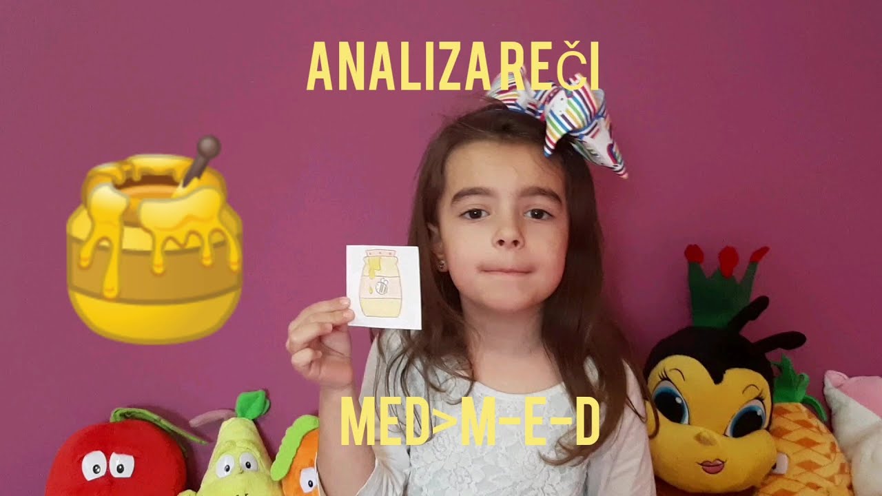 Analiza reči-spelovanje reci- učimo da čitamo i pišemo-Predškolci vežbe