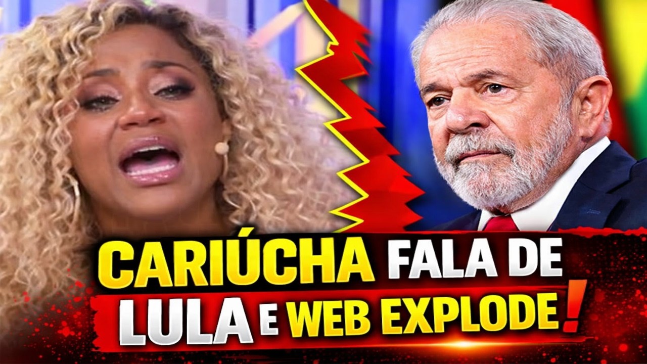 CARIÚCHA SURPREENDE E FALA DE LULA AO VIVO | Declaração Viraliza e Divide a Internet