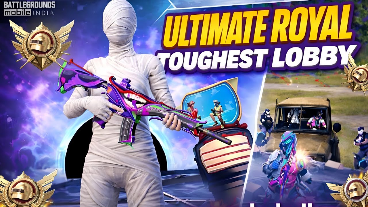 My Path To *LEGEND in Ultimate Royale C7S20!! | BGMI Legend Lobby Gameplay 🔱