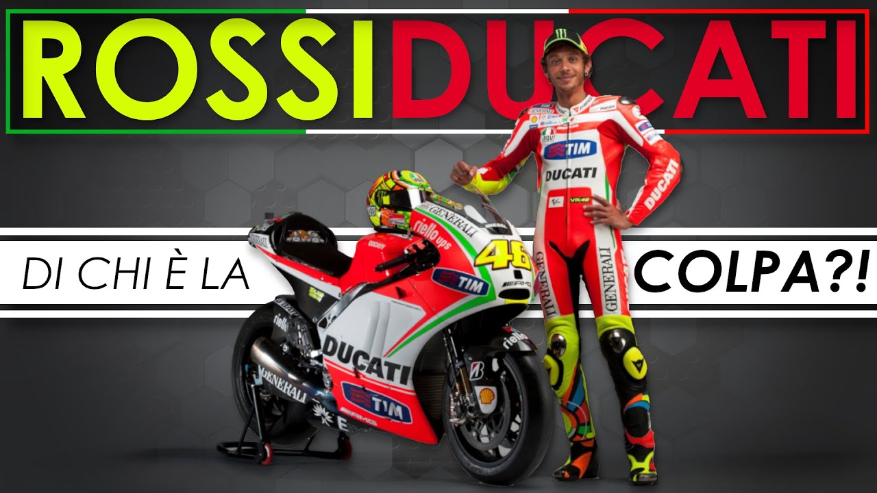 Valentino ROSSI e DUCATI, PERCHÈ è stato un DISASTRO in MOTOGP e cosa sarebbe successo se..(2011-12)
